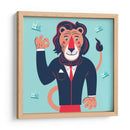 HOLA, NIÑO, DICE EL LEÓN - Najesi | Cuadro decorativo de Canvas Lab