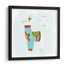 Fa-La-La-La Llama Iv - June Erica Vess | Cuadro decorativo de Canvas Lab