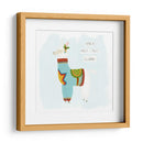 Fa-La-La-La Llama Iv - June Erica Vess | Cuadro decorativo de Canvas Lab