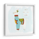 Fa-La-La-La Llama Iv - June Erica Vess | Cuadro decorativo de Canvas Lab