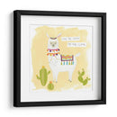 Pom Pom Llama Rama I - June Erica Vess | Cuadro decorativo de Canvas Lab