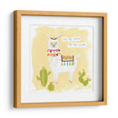 Pom Pom Llama Rama I - June Erica Vess | Cuadro decorativo de Canvas Lab