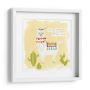 Pom Pom Llama Rama I - June Erica Vess | Cuadro decorativo de Canvas Lab