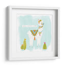 Pom Pom Llama Rama Ii - June Erica Vess | Cuadro decorativo de Canvas Lab