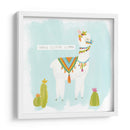 Pom Pom Llama Rama Ii - June Erica Vess | Cuadro decorativo de Canvas Lab