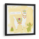 Pom Pom Llama Rama Iii - June Erica Vess | Cuadro decorativo de Canvas Lab