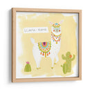 Pom Pom Llama Rama Iii - June Erica Vess | Cuadro decorativo de Canvas Lab