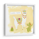 Pom Pom Llama Rama Iii - June Erica Vess | Cuadro decorativo de Canvas Lab