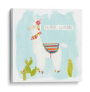 Pom Pom Llama Rama Iv - June Erica Vess | Cuadro decorativo de Canvas Lab