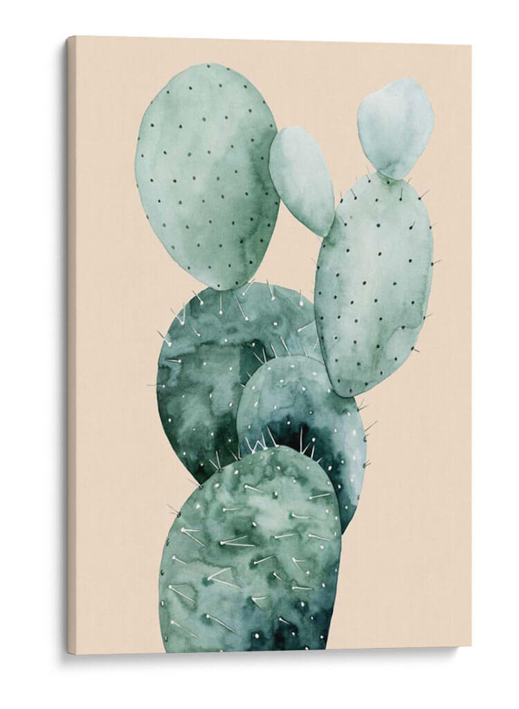 Cactus En Coral I - Grace Popp | Cuadro decorativo de Canvas Lab