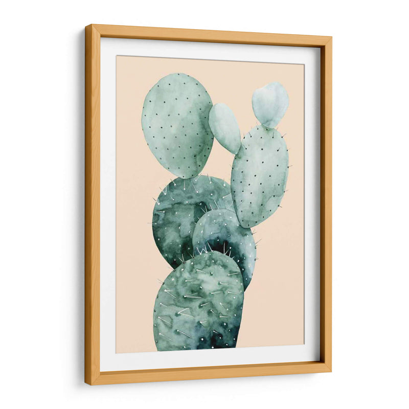 Cactus En Coral I - Grace Popp | Cuadro decorativo de Canvas Lab