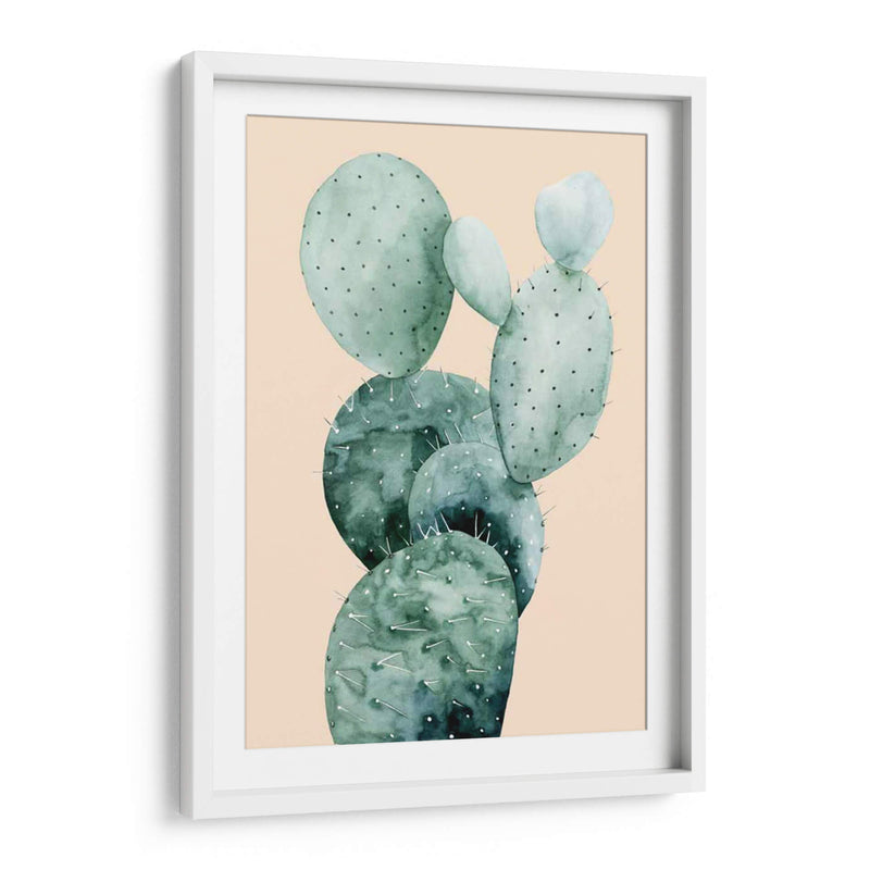 Cactus En Coral I - Grace Popp | Cuadro decorativo de Canvas Lab