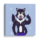 HOLA, NIÑO, DICE EL LOBO - Najesi | Cuadro decorativo de Canvas Lab