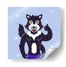 HOLA, NIÑO, DICE EL LOBO - Najesi | Cuadro decorativo de Canvas Lab