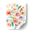 Florales Flotantes I - Chariklia Zarris | Cuadro decorativo de Canvas Lab