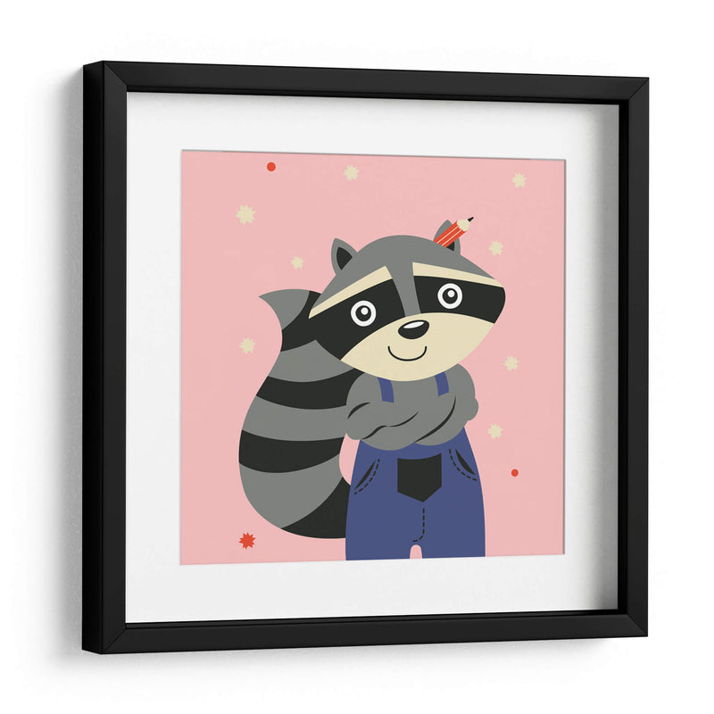 HOLA, NIÑO, DICE EL MAPACHE - Najesi | Cuadro decorativo de Canvas Lab