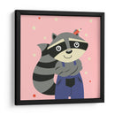 HOLA, NIÑO, DICE EL MAPACHE - Najesi | Cuadro decorativo de Canvas Lab