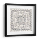 Bandw Batik Rosette I - Chariklia Zarris | Cuadro decorativo de Canvas Lab