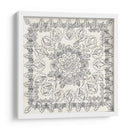 Bandw Batik Rosette I - Chariklia Zarris | Cuadro decorativo de Canvas Lab