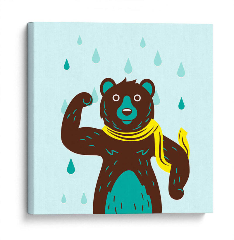 HOLA, NIÑO, DICE EL OSO - Najesi | Cuadro decorativo de Canvas Lab