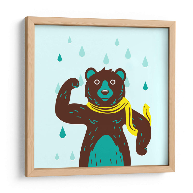 HOLA, NIÑO, DICE EL OSO - Najesi | Cuadro decorativo de Canvas Lab