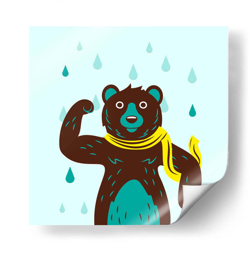 HOLA, NIÑO, DICE EL OSO - Najesi | Cuadro decorativo de Canvas Lab