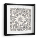 Bandw Batik Rosette Ii - Chariklia Zarris | Cuadro decorativo de Canvas Lab