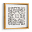Bandw Batik Rosette Ii - Chariklia Zarris | Cuadro decorativo de Canvas Lab