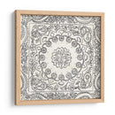 Bandw Batik Rosette Ii - Chariklia Zarris | Cuadro decorativo de Canvas Lab