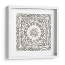 Bandw Batik Rosette Ii - Chariklia Zarris | Cuadro decorativo de Canvas Lab