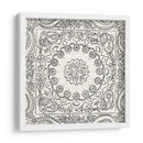 Bandw Batik Rosette Ii - Chariklia Zarris | Cuadro decorativo de Canvas Lab