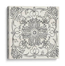 Bandw Batik Rosette Iv - Chariklia Zarris | Cuadro decorativo de Canvas Lab