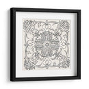 Bandw Batik Rosette Iv - Chariklia Zarris | Cuadro decorativo de Canvas Lab