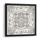 Bandw Batik Rosette Iv - Chariklia Zarris | Cuadro decorativo de Canvas Lab