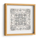 Bandw Batik Rosette Iv - Chariklia Zarris | Cuadro decorativo de Canvas Lab