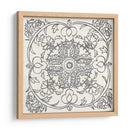 Bandw Batik Rosette Iv - Chariklia Zarris | Cuadro decorativo de Canvas Lab