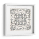 Bandw Batik Rosette Iv - Chariklia Zarris | Cuadro decorativo de Canvas Lab