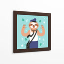 HOLA, NIÑO, DICE EL PEREZOSO - Najesi | Cuadro decorativo de Canvas Lab