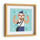 HOLA, NIÑO, DICE EL PEREZOSO - Najesi | Cuadro decorativo de Canvas Lab