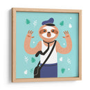 HOLA, NIÑO, DICE EL PEREZOSO - Najesi | Cuadro decorativo de Canvas Lab