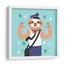 HOLA, NIÑO, DICE EL PEREZOSO - Najesi | Cuadro decorativo de Canvas Lab