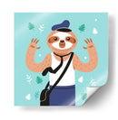 HOLA, NIÑO, DICE EL PEREZOSO - Najesi | Cuadro decorativo de Canvas Lab