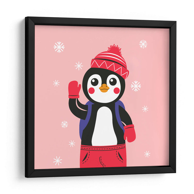 HOLA, NIÑO, DICE EL PINGÜINO - Najesi | Cuadro decorativo de Canvas Lab