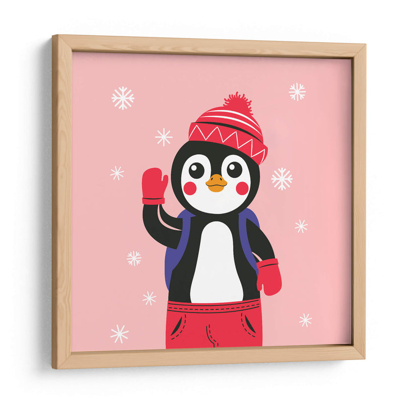 HOLA, NIÑO, DICE EL PINGÜINO - Najesi | Cuadro decorativo de Canvas Lab