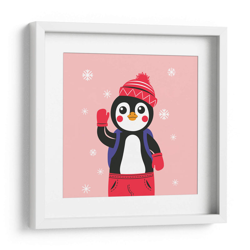 HOLA, NIÑO, DICE EL PINGÜINO - Najesi | Cuadro decorativo de Canvas Lab