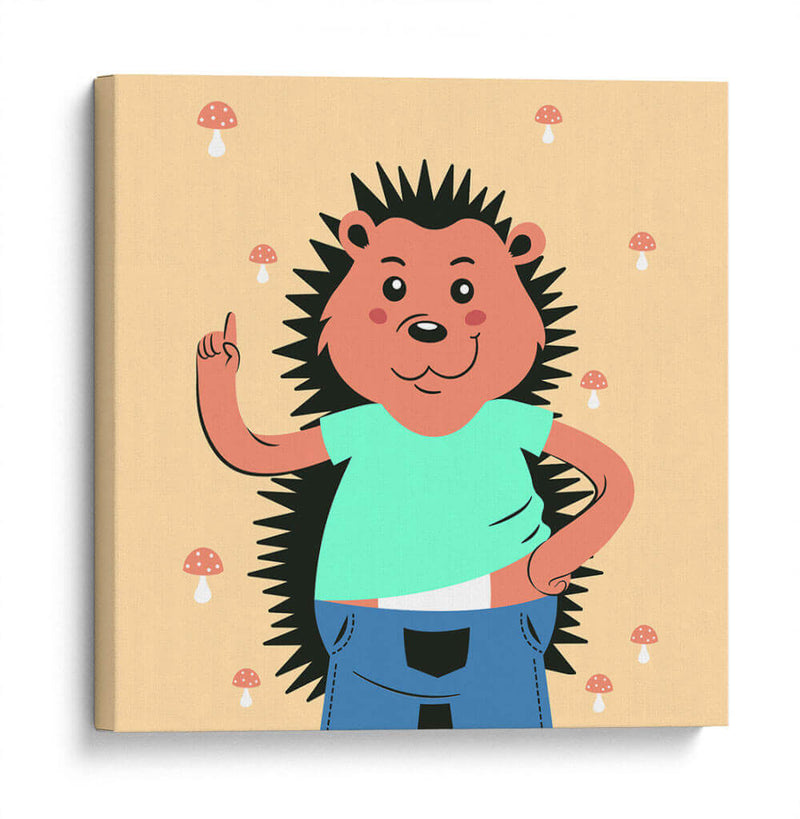 HOLA, NIÑO, DICE EL PUERCO ESPÍN - Najesi | Cuadro decorativo de Canvas Lab