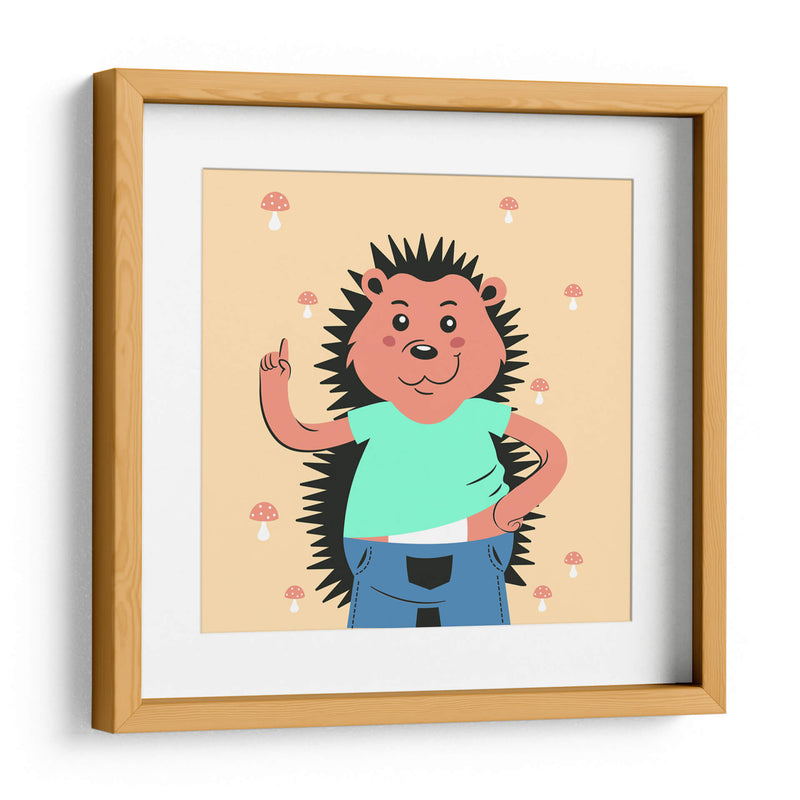 HOLA, NIÑO, DICE EL PUERCO ESPÍN - Najesi | Cuadro decorativo de Canvas Lab