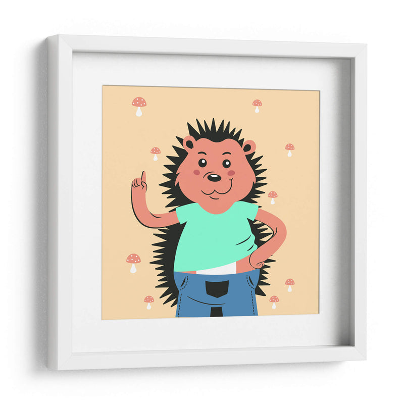 HOLA, NIÑO, DICE EL PUERCO ESPÍN - Najesi | Cuadro decorativo de Canvas Lab