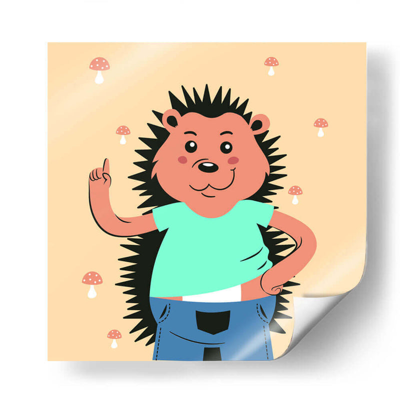 HOLA, NIÑO, DICE EL PUERCO ESPÍN - Najesi | Cuadro decorativo de Canvas Lab