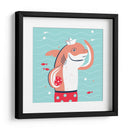 HOLA, NIÑO, DICE EL TIBURÓN - Najesi | Cuadro decorativo de Canvas Lab